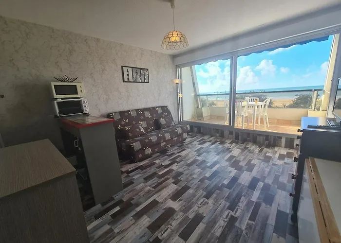 Studio En Bord De Mer Avec Parking Et Animaux Admis - Fr-1-224C-197 아파트 *